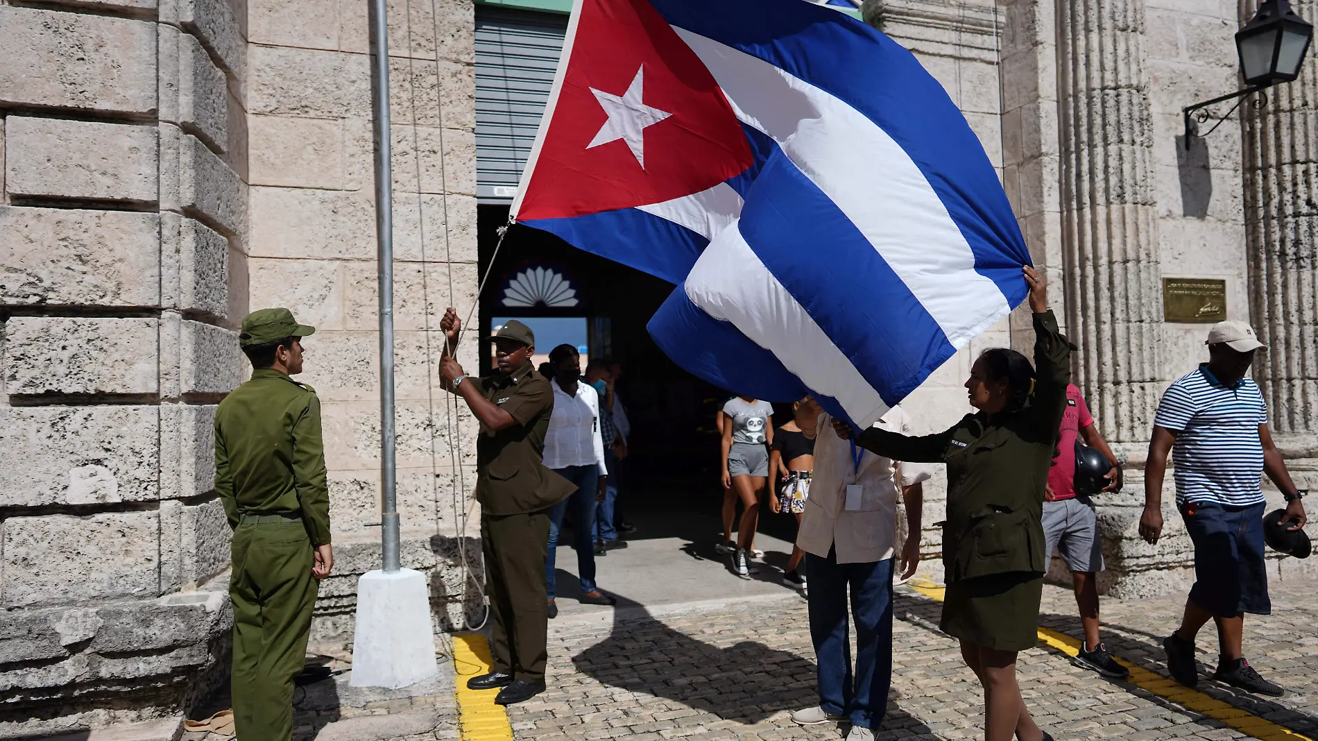 Militares cubanos en México